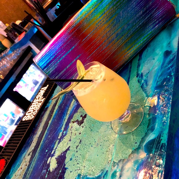 Miami Skyline Leather luxury Clutch 101% light & real - Picture 5 of 10